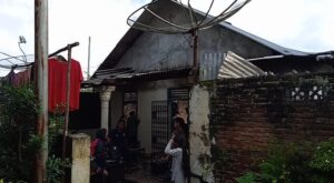 Anggota DPRD Lubuklinggau, Kristina, SE Sambangi Korban Kebakaran