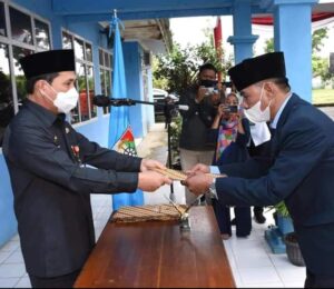 Hadi Purwanto di Lantik Sebagai Direktur PDAM Tirta BS
