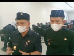 DPRD Gelar Rapat Paripurna Bupati Muratara Menyampaikan IV Raperda