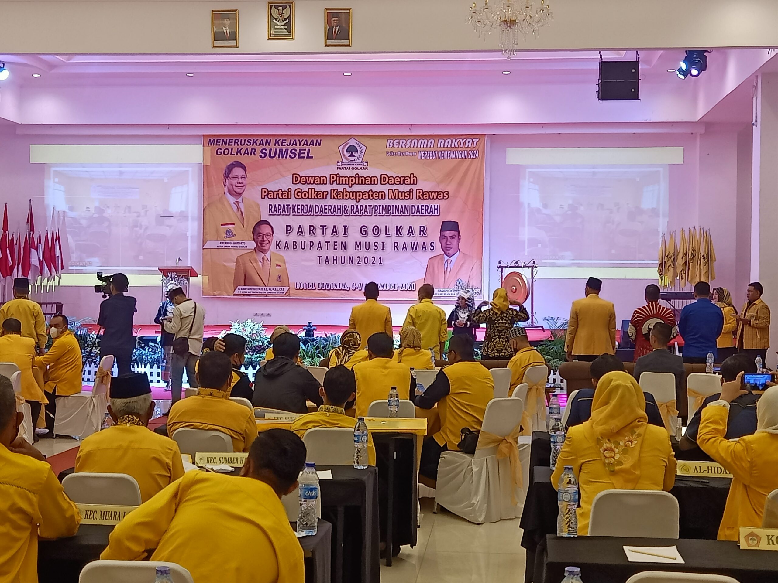 Gooong, Rakerda dan Rapimda 2021 Dimulai, Golkar Siap Menangkan Pemilu 2024