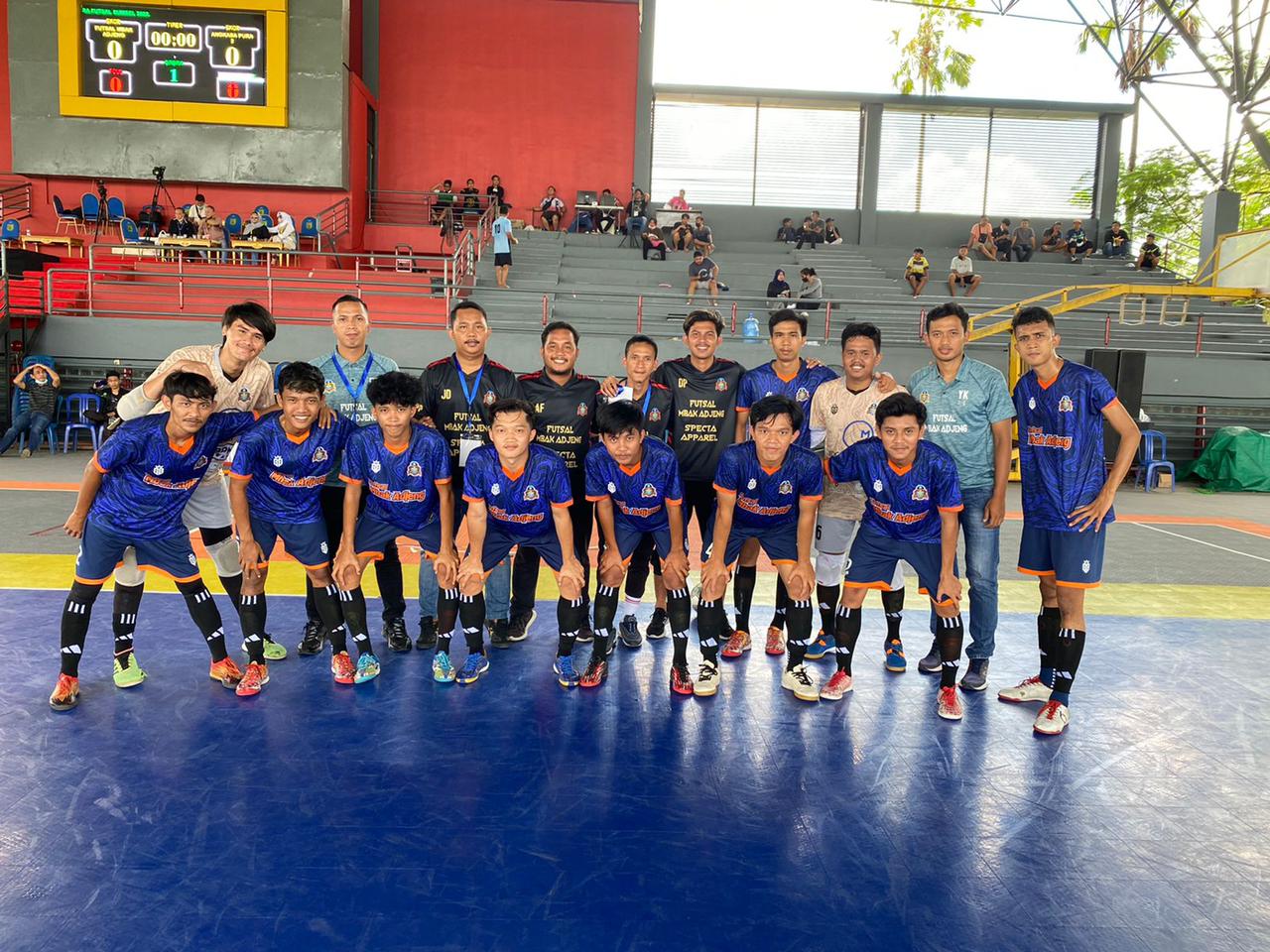 Tim Futsal Mbak Ajeng Asal Kota Lubuklinggau Masuk 8 Besar Liga Nusantara