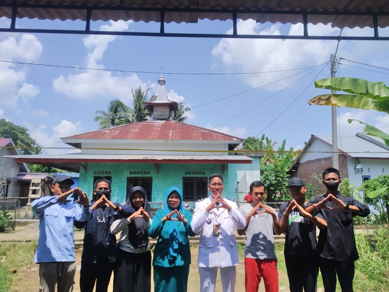 Pelopor Sosial Pelajar Lubuklinggau (PSPL) X Pemuda Tanjung Harapan, Ikut Memeriahkan HUT RI Ke-77 Tahun