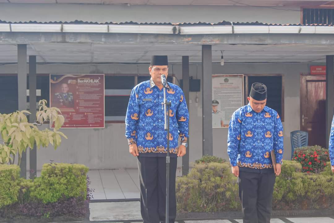 Tumbuhkan Semangat, Lapas Kelas IIA Lubuklinggau Melaksanakan Upacara Peringatan Hari Pahlawan Ke-77 Tahun 2022