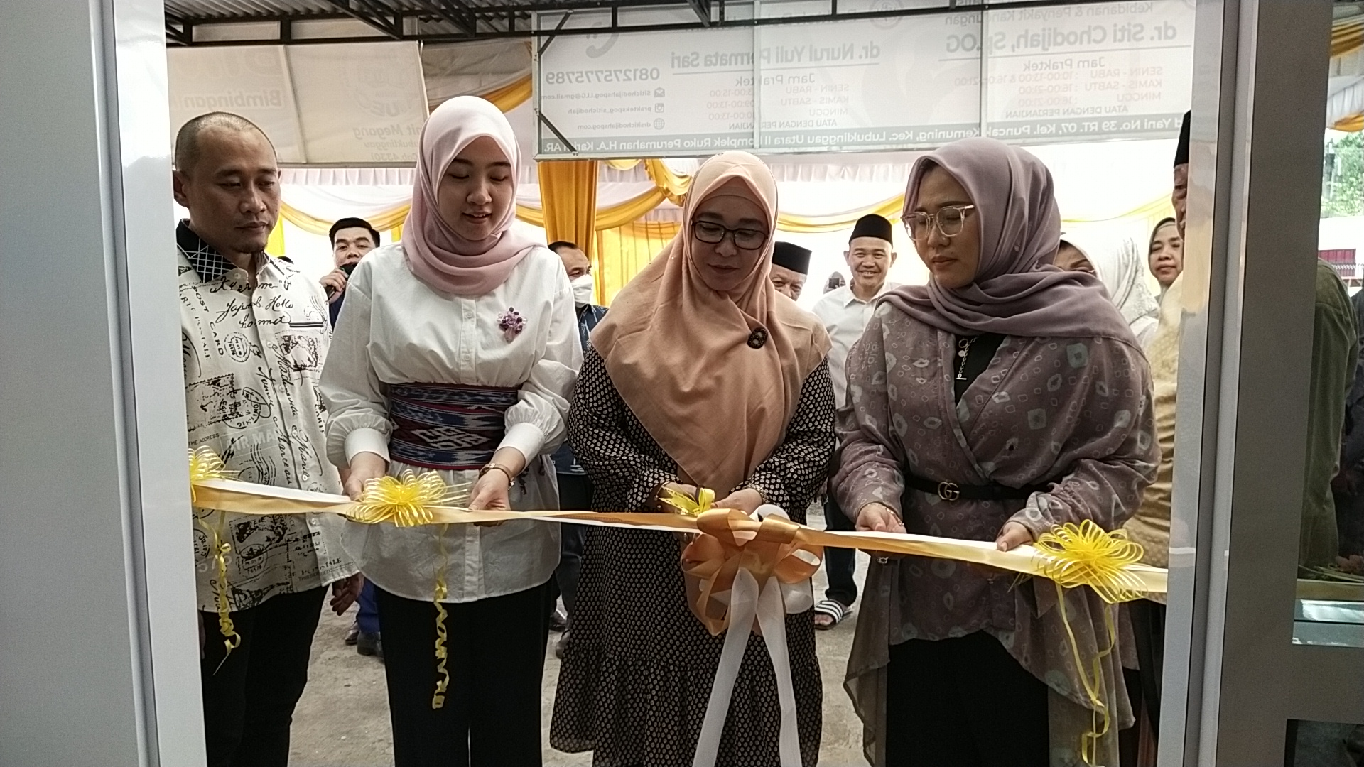 Grand Opening Sukses di Gelar, dr. Siti Chodijah Sp.OG Siap Utamakan Layanan Prima Bagi Pasien