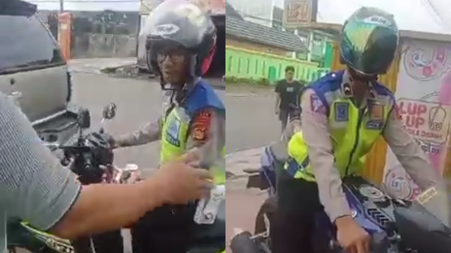 Viral Video Polisi Lalu Lintas Lubuk Linggau di Amuk Oleh Ibu-Ibu Karena Motor Anaknya Selalu Kena Tilang, Ini Kata Kasatlantas
