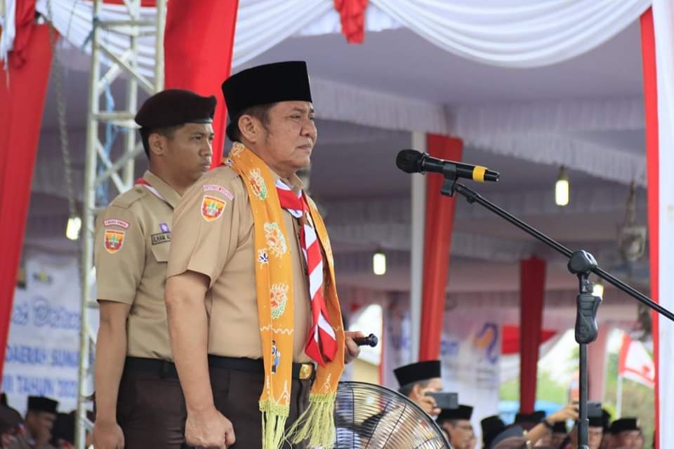 Gubernur Buka Secara Resmi Raimuna Daerah VIII Gerakan Pramuka Tingkat Provinsi Sumsel