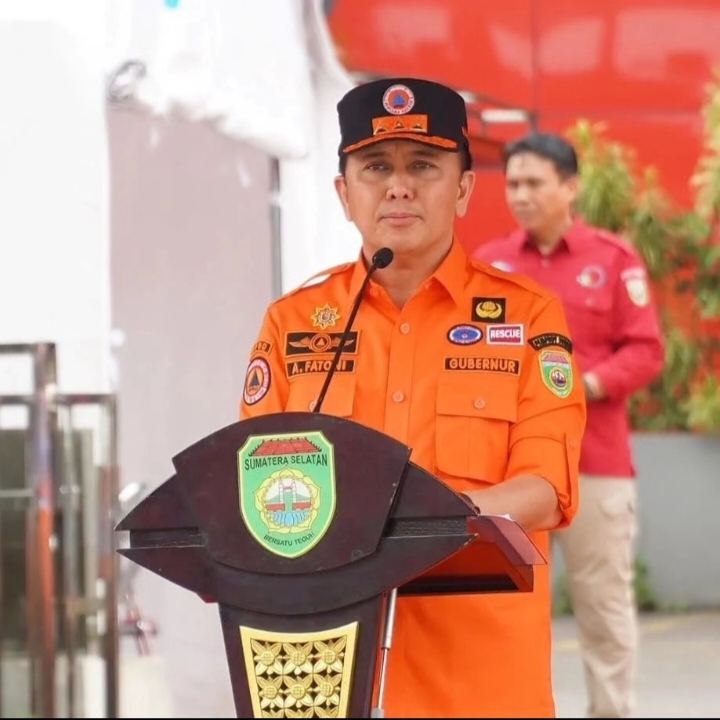 Pj Gubernur Sumsel Fatoni Pimpin Apel Kesiapsiagaan Bencana Banjir dan Tanah Longsor