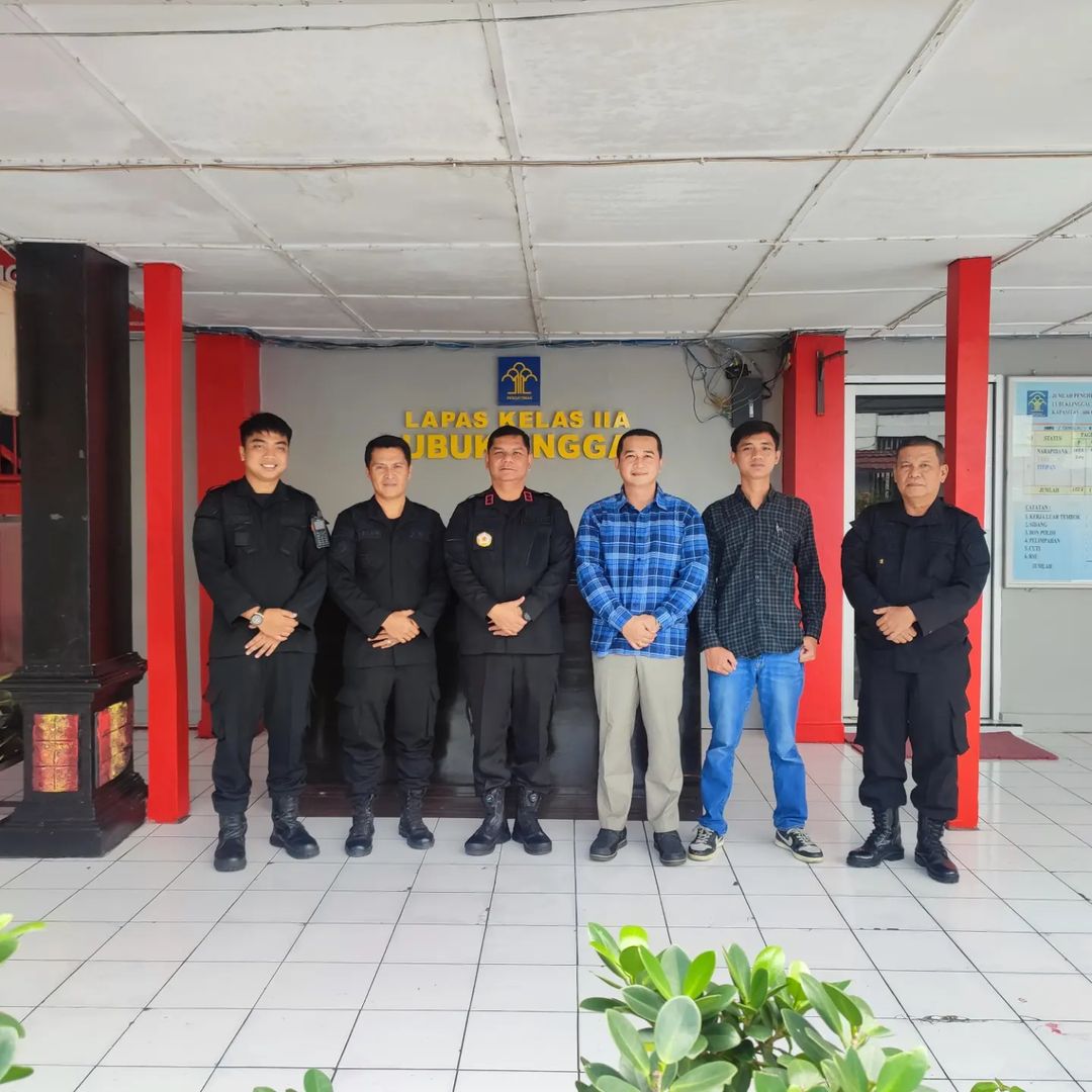 Kegiatan Pemeriksaan Sertifikasi Halal pada dapur Lapas Kelas IIA Lubuklinggau oleh MUI Palembang