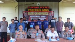 Tertangkap Tangan, Polres Musi Rawas Sampaikan 3 Tersangka Narkoba TKP Desa Tanah Periuk Ditahan Sudah Sesuai Dengan Fakta – Fakta Hukum
