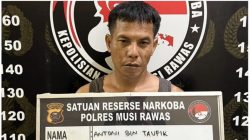 Simpan Sabu di Kap Mesin Mobil, Warga Musi Banyuasin Ditangkap Satresnarkoba Polres Musi Rawas