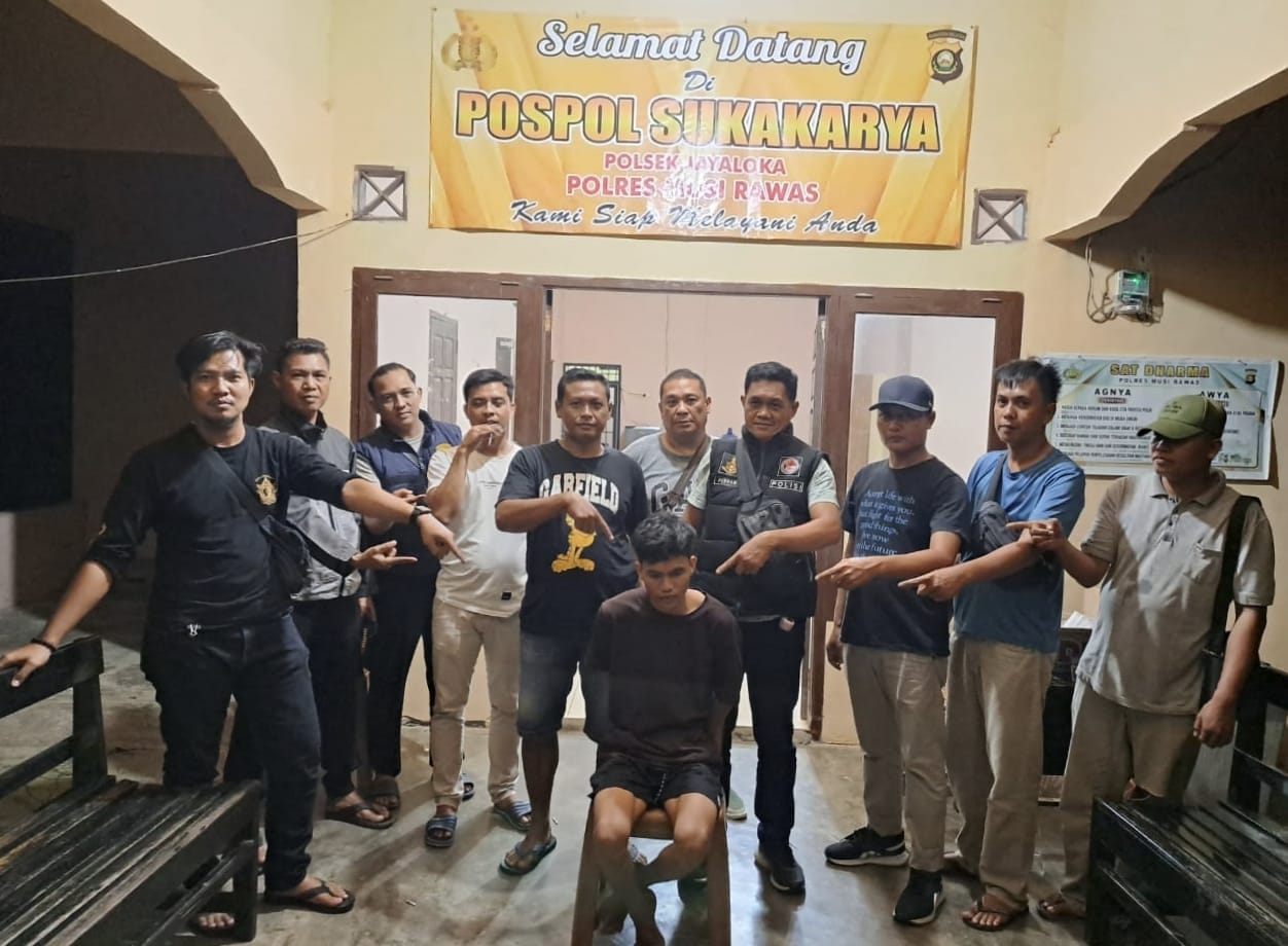 Curi Sapi di Kandang, Pebriansyah Ditangkap Polsek Jayaloka Polres Musi Rawas Saat Duduk Santai di Warung
