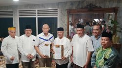 Silaturahmi Politik: H. Rachmat Hidayat dan H. Rustam Effendi Matangkan Persiapan Pilkada Lubuklinggau