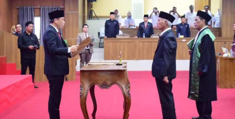 Rapat Paripurna DPRD Musi Rawas: Pengangkatan dan Pengambilan Sumpah PAW Anggota DPRD