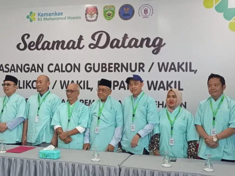 Pasangan Bakal Calon Yoppy – Rustam Jalani Tes Kesehatan Hari Ini