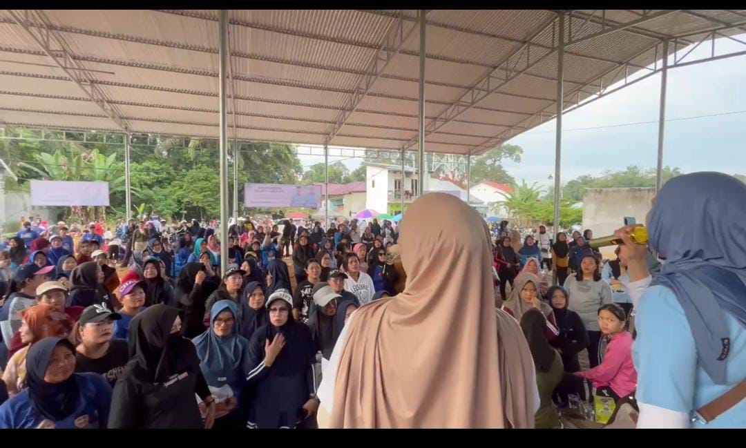 Antusiasme Tinggi! Senam Sehat Bersama Ayu Yoppy Sukses Gaet Ratusan Warga