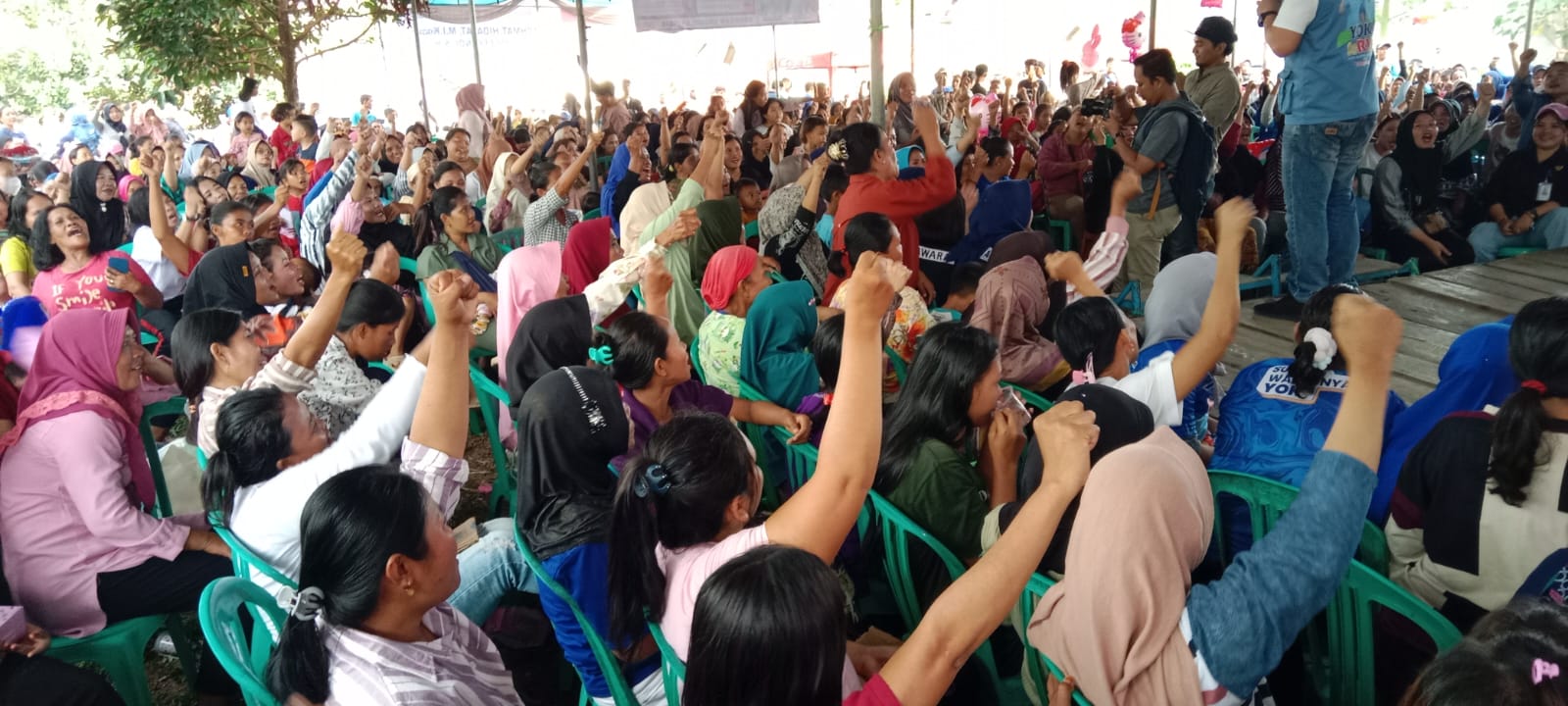 Membludak Lagi!!! Warga Muara Enim, Mesat dan Sukajadi Inginkan Kesejahteraan Merata