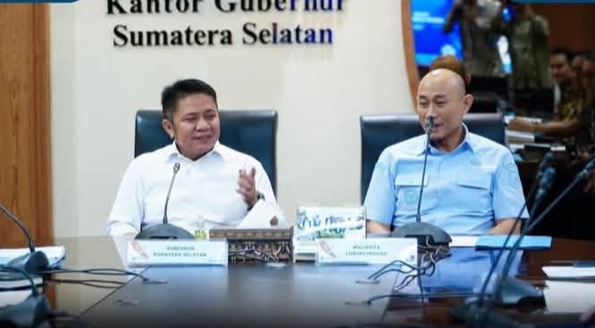 Wali Kota Lubuklinggau Audiensi dengan Gubernur Sumsel