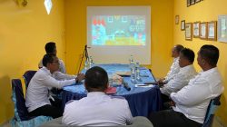 Ka.lapas Narkotika Muara Beliti dan Pejabat Struktural Ikuti Rapat Zoom Anev Kinerja Kemenimipas