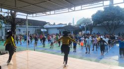 Warga Binaan Lapas Narkotika Kelas IIA Muara Beliti Laksanakan Senam Rutin untuk Jaga Kebugaran