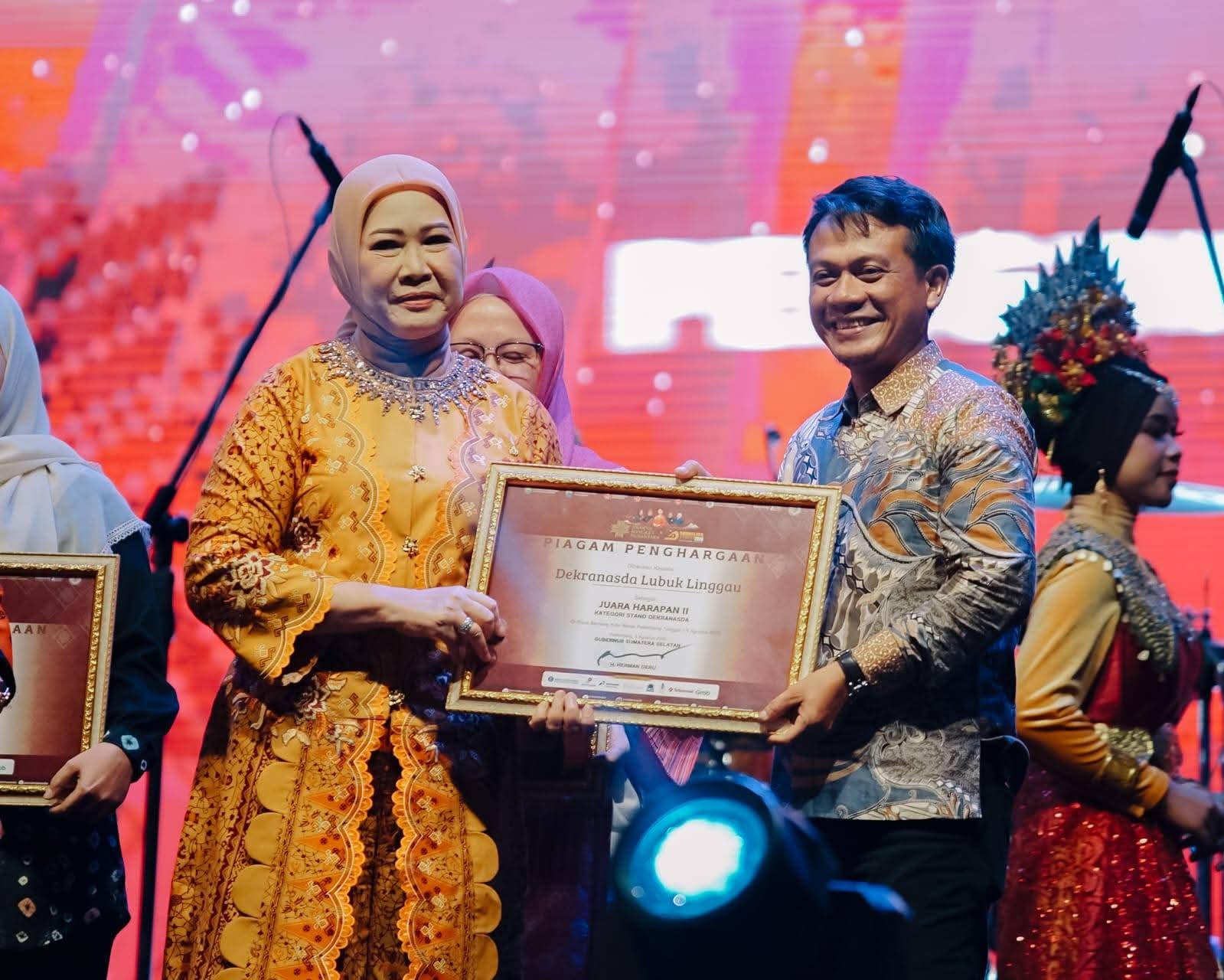 Lubuk Linggau Torehkan Prestasi di Sriwijaya Expo 2025, Raih Penghargaan Stand Terbaik