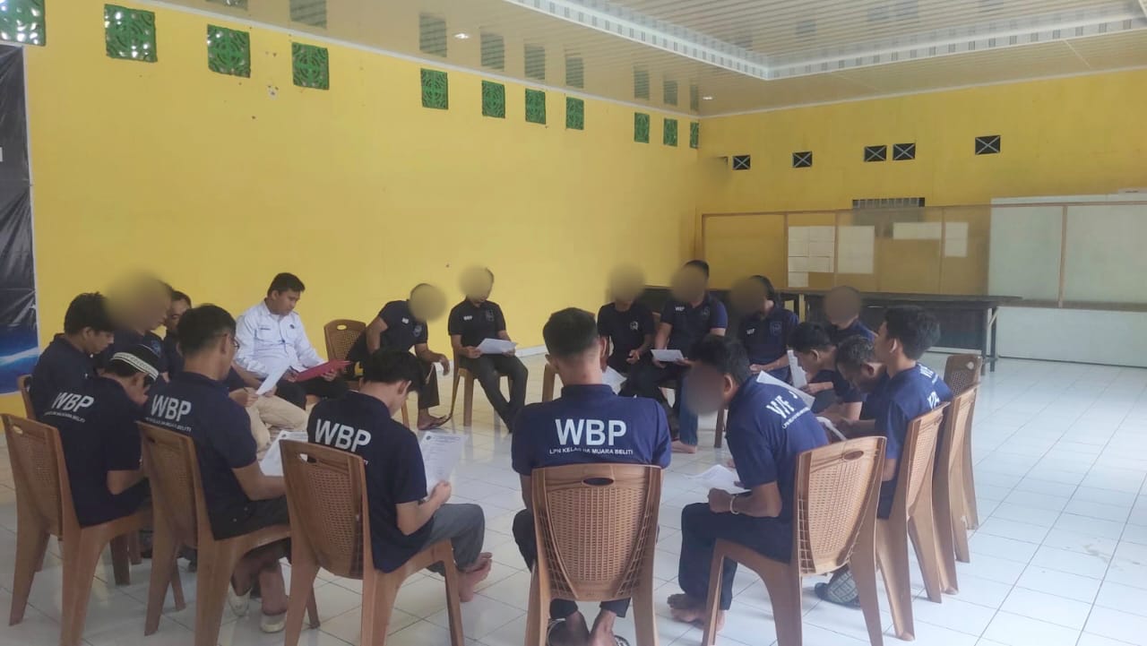 PELAYANAN DARI LAPAS NARKOTIKA MUARA BELITI KEPADA WARGA BINAAN MELALUI WALI PAS
