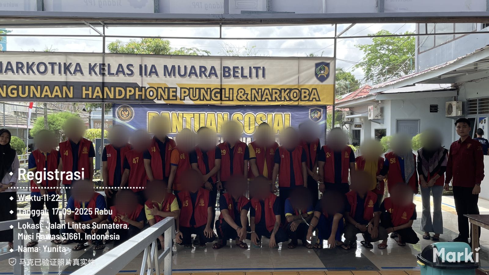 Sinergi Pemenuhan Hak Tahanan, Lapas Narkotika Muara Beliti Fasilitasi Sidang di Pengadilan Negeri Lubuklinggau