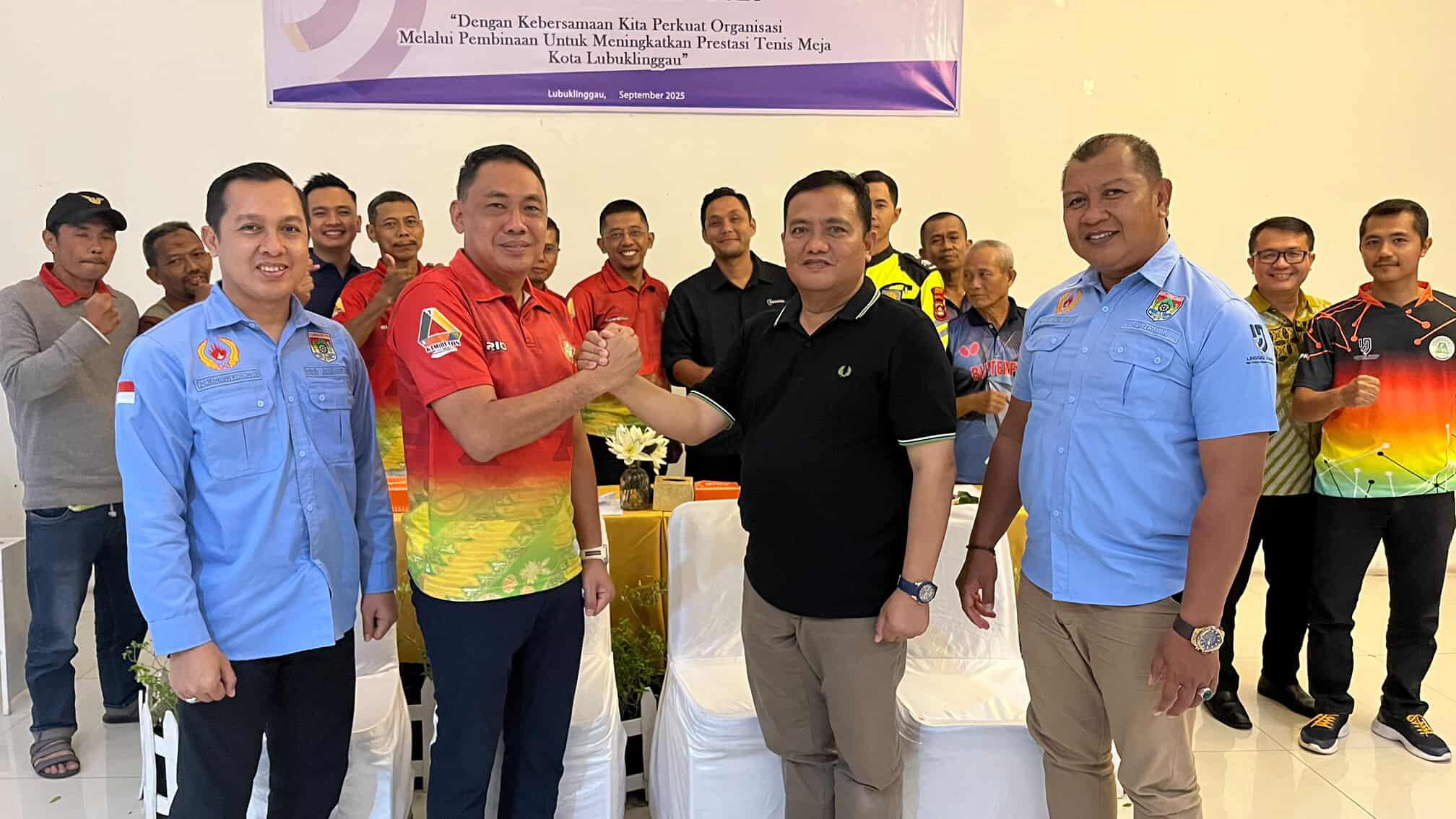 Dian Chandra Terpilih Secara Aklamasi Pimpin PTMSI Kota Lubuklinggau 2025–2029