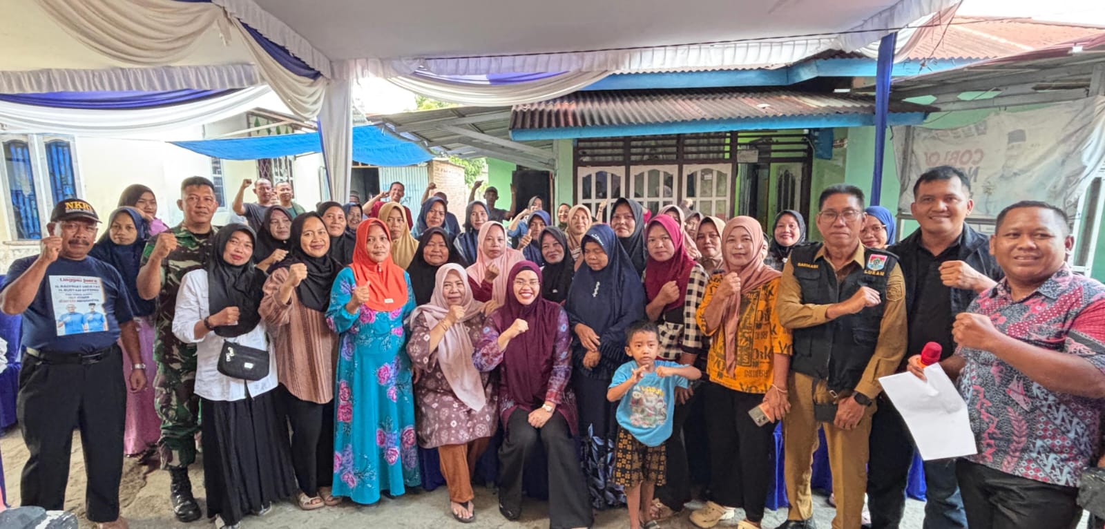 Ecie Lasarie Sosialisasikan Pembebasan BPHTB bagi Masyarakat Berpenghasilan Rendah