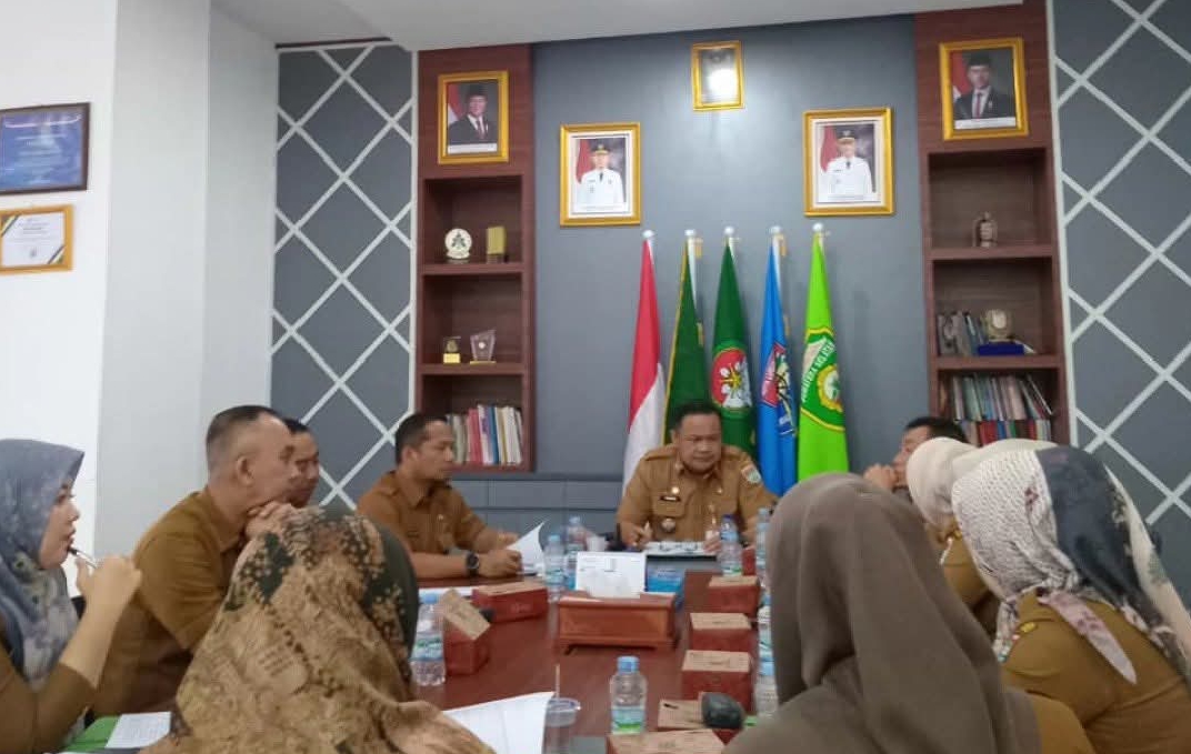 DLH Kota Lubuk Linggau Gelar Rakor Bahas Peningkatan PAD Melalui Pengelolaan Limbah B3