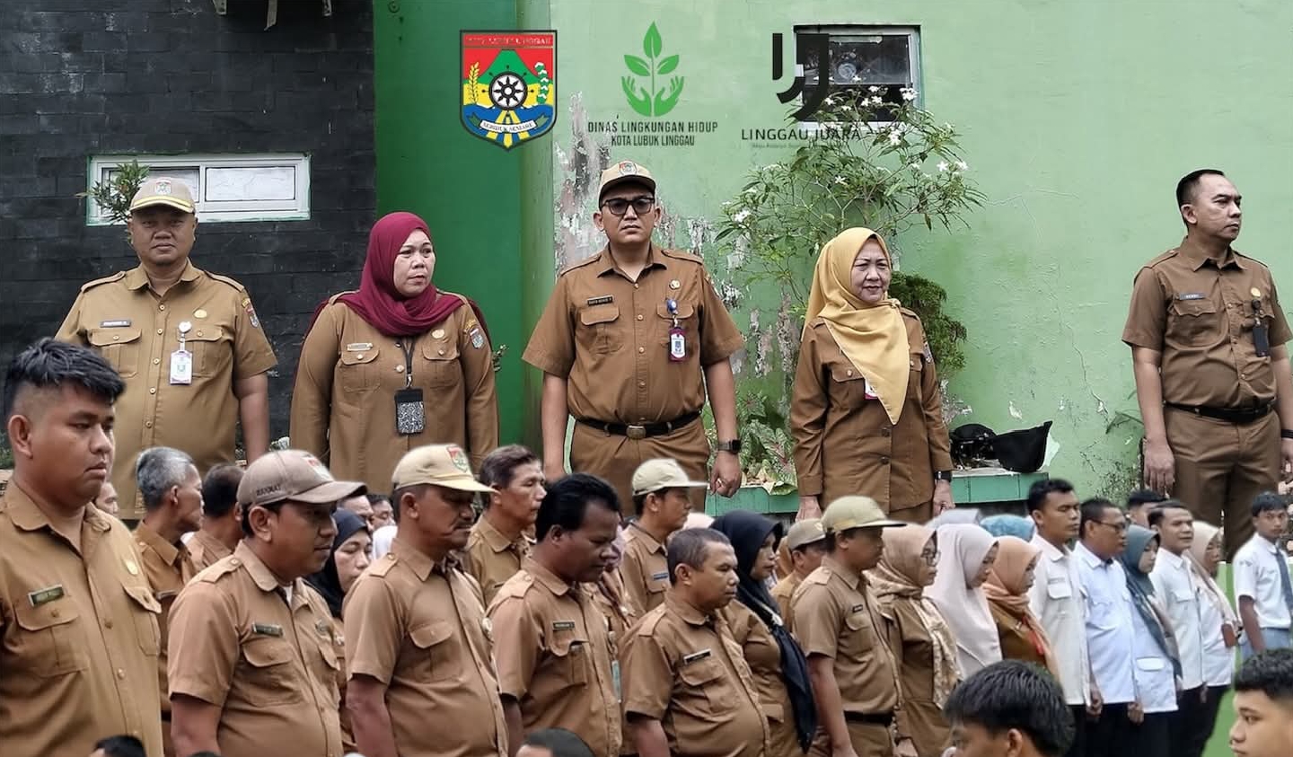 DLH Kota Lubuk Linggau Gelar Apel Pagi Perdana Bulan Desember