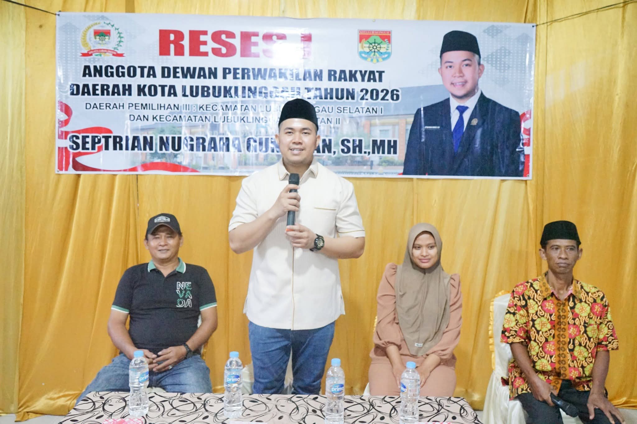 Reses Dialogis di Marga Mulya, Septrian Nugraha Gunawan Siap Kawal Aspirasi Jadi Prioritas Pembangunan